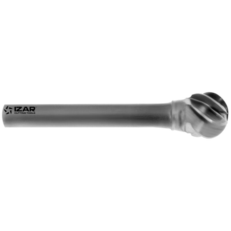 Izar - Fresa Rotativa Metal Duro Tipo d Esferica - 9258 - 06,00X06,00 mm Dent.1