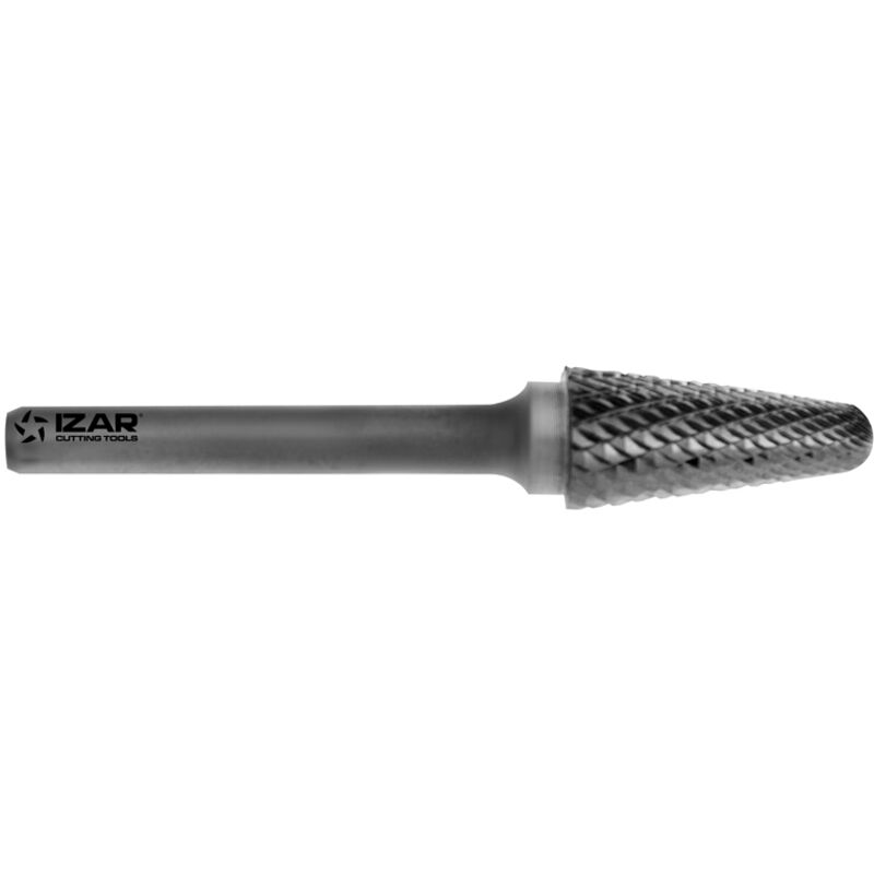 Izar - Fresa Rotativa Metal Duro Norma-Kel (l) Conica Redondeada - 9267 - 12,70X08,00 mm Dent.6