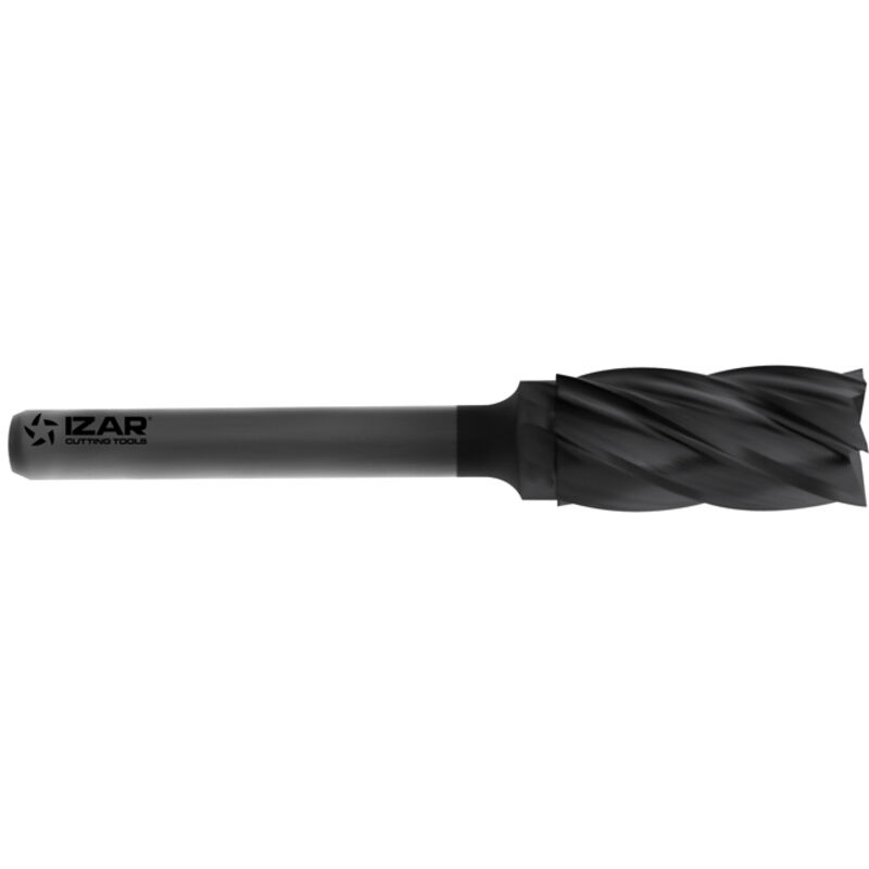 Izar - Fresa Rotativa Metal Duro Tipo b Corte-Centro - 9260 - 09,60X06,00 mm Dent.1 - AlTIN