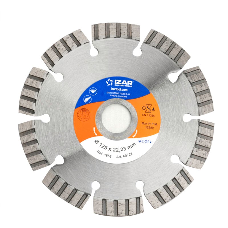 Izar - Disco Diamante Turbo Obra General - 1858 - 230 x 10 mm