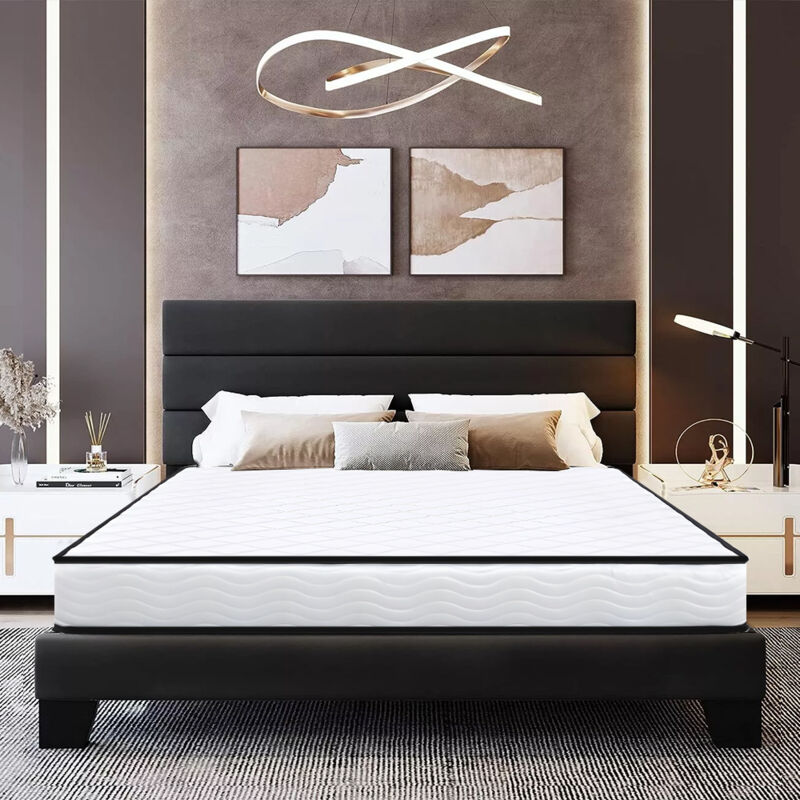 Iztoss - Matelas Mousse 140x190cm - Épaisseur 12 cm - pour Adulte