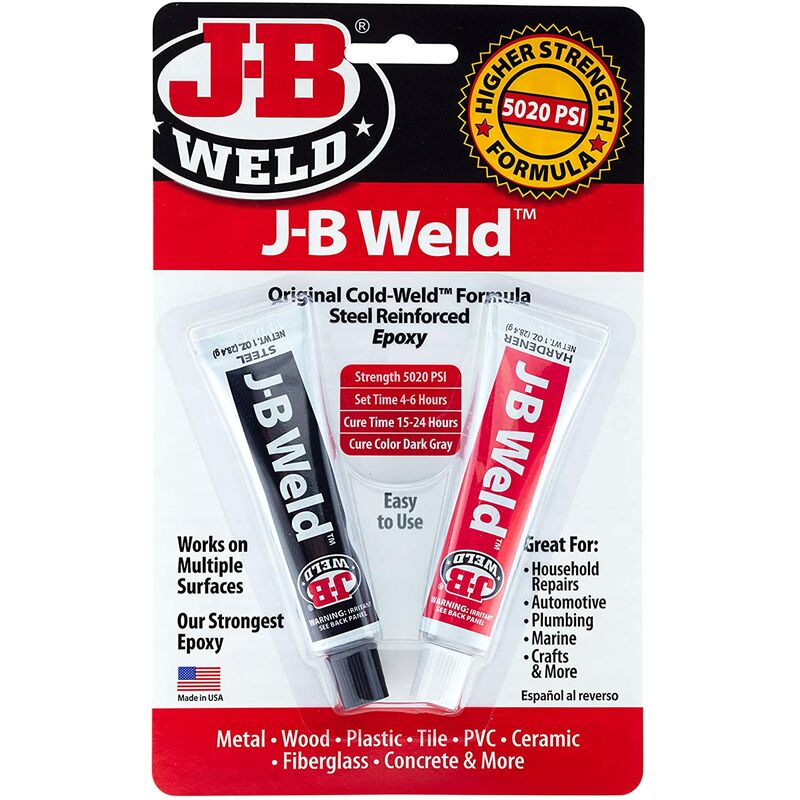 Jb Weld - J-B Weld 8265SUK - Carded (2) 1 oz. Twin Tubes