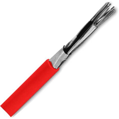 J-Y(ST)Y 2x2x0,8 rot Câble d'alarme incendie 100 m