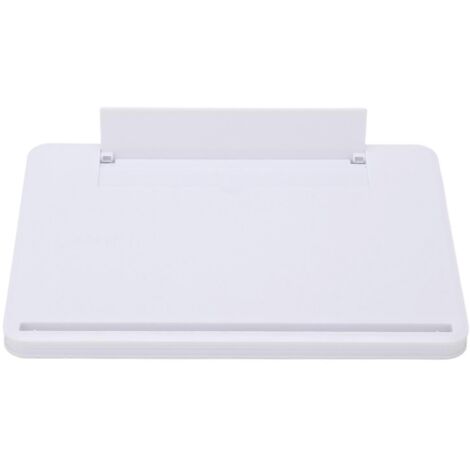 J01 Loupe d'écran de téléphone portable 3,5X pliable en acrylique, support et amplificateur vidéo HD, blanc