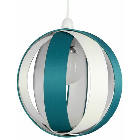 main image of "J90 Globe Ceiling Pendant Light Shade + 6W BC B22 LED Globe Bulb"