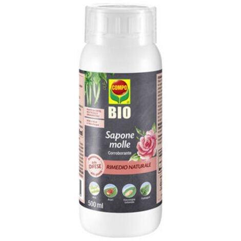 Jabón blando concentrado – 500 ml – COMPO BIO – Detergente natural para plantas