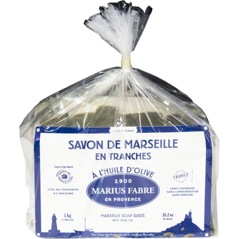 Jabón de Marsella en corte de 1 kg - Marius Fabre