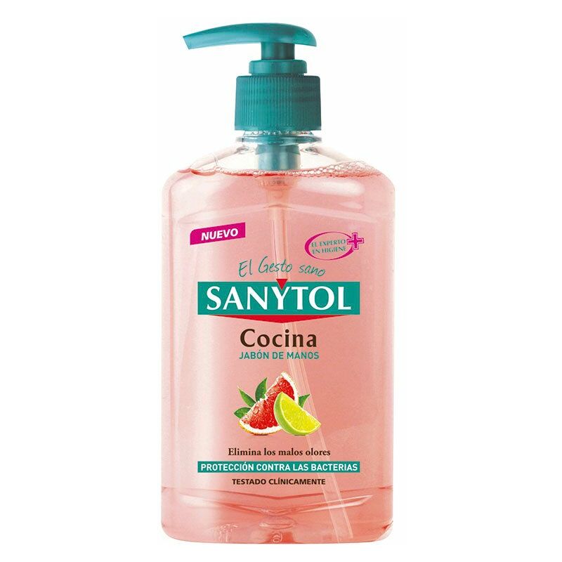 

Sanytol - JABÓN LÍQUIDO MANOS COCINA 250 ML