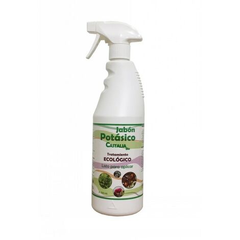 Jabón Negro Castalia 750ml Solución Potásica -solucion ecologica-Eliminar plagas- para todo tipo de plantas