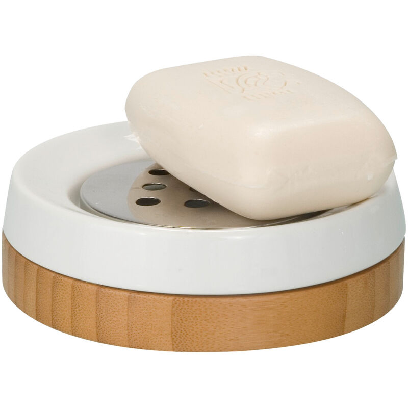 

Jabónera dispensador soporte de jabón accesoires baño bandeja baño Bamboo - Wenko