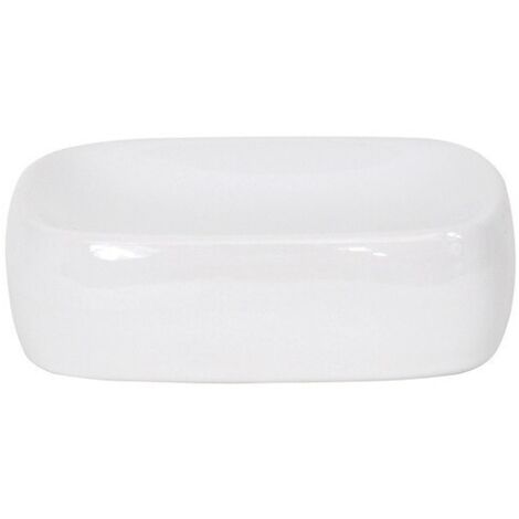 Jabonera Cerámica CLASSIC Blanco MSV