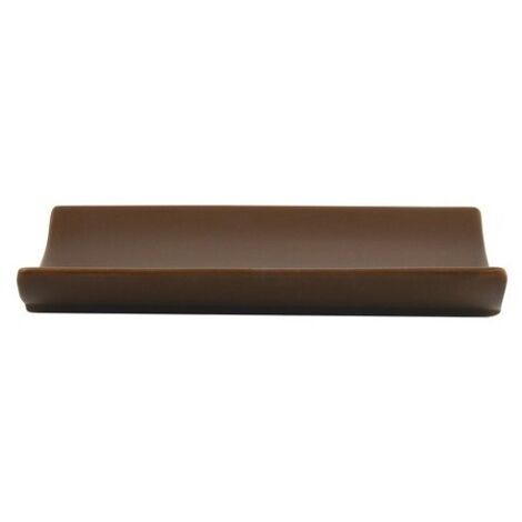 Jabonera Cerámica PALMA Chocolate MSV