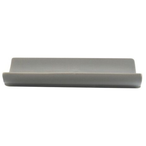 Jabonera Cerámica PALMA Gris MSV