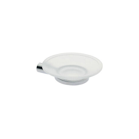 JABONERA CRISTAL MINIMALISM CROMO COSMIC