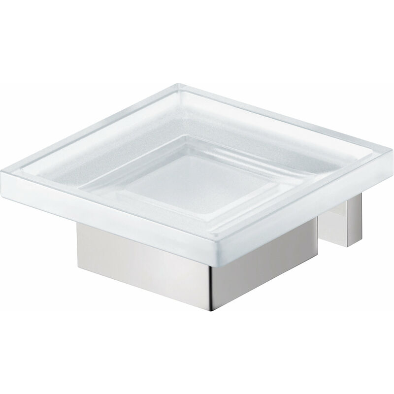 

Jabonera cuadrada Duravit mate, cromada - 0099521000