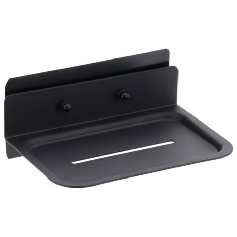 Jabonera de aluminio 3m - negra - Tendance