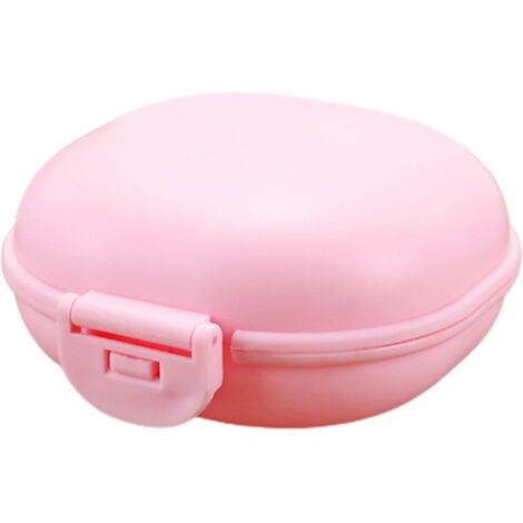 Jabonera de baño  Soporte para jabón  Almacenamiento para la ducha  Jabonera pequeña, cuadrada, impermeable y portátil  Ideal para el hogar, viajes, senderismo y la escuela
