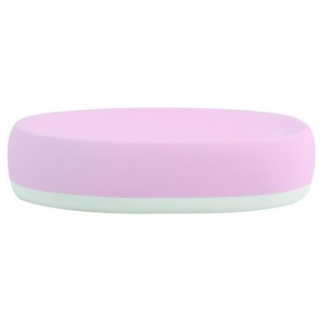 Jabonera de Cerámica CAGLIARI Rosa Pastel MSV