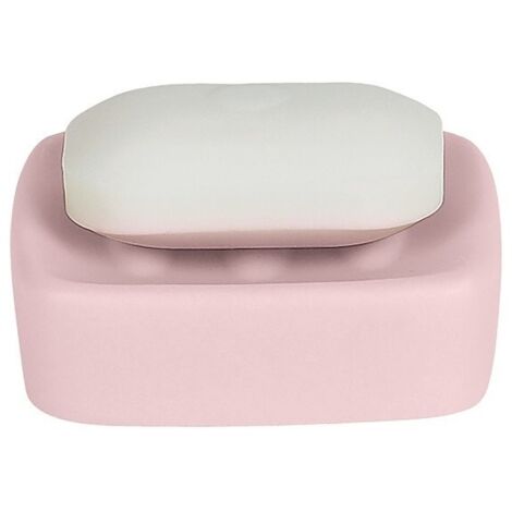Jabonera de cerámica RETRO Rosa pastel Spirella