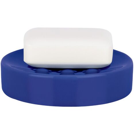 Jabonera de cerámica TUBE azul marino de Spirella