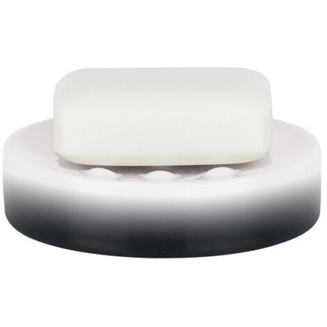 Jabonera de cerámica TUBE GRADIENT Negro Spirella