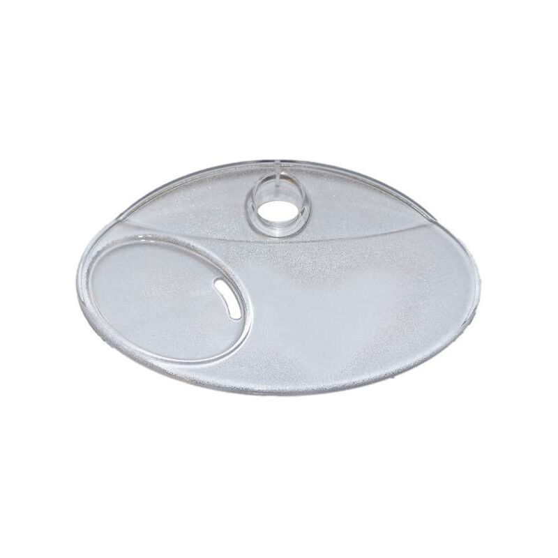 

Jabonera de cristal para barra de ducha de 22 mm de diámetro