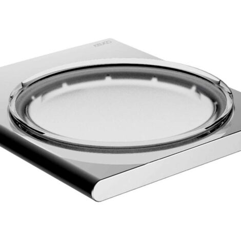 Jabonera de cristal real EDICIÓN 400 mate, suelta KEUCO