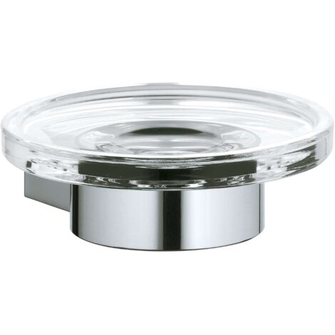 Jabonera de cristal real PLAN suelta KEUCO