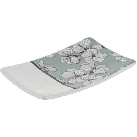 Jabonera de dolomita estampada - ecrin verde - Tendance
