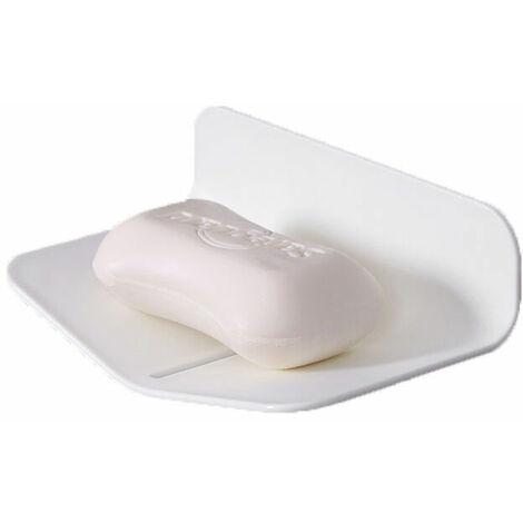 Jabonera de ducha con ventosa sin perforar Jabonera de ducha drenable para bao Jabonera adhesiva montada en la pared para cocina.