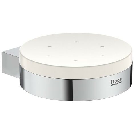 Jabonera de pared ROUND HOTELS - ROCA Color: Cromado