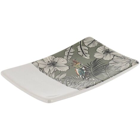 Jabonera dolomita estampada - jungle fever caqui - Tendance