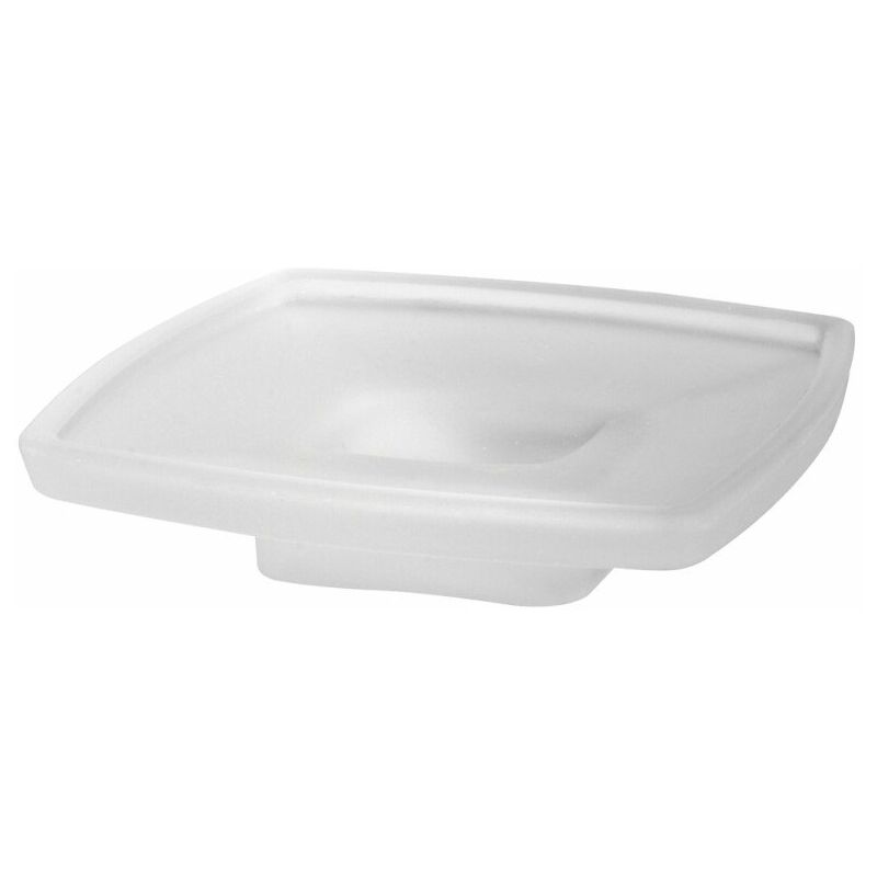 

Jabonera Emco loft para sistema de barandilla, cristal satinado - 053000090