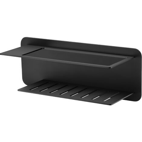 Jabonera frontal Bethari negro mate - IMEX