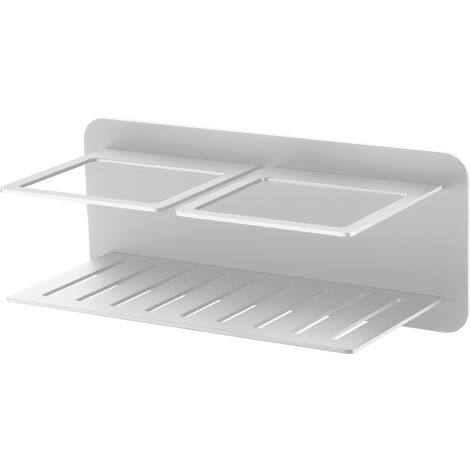 Jabonera frontal Iman blanco mate - IMEX
