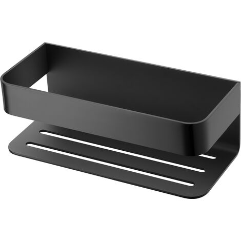 Jabonera frontal Mayura negro mate - IMEX
