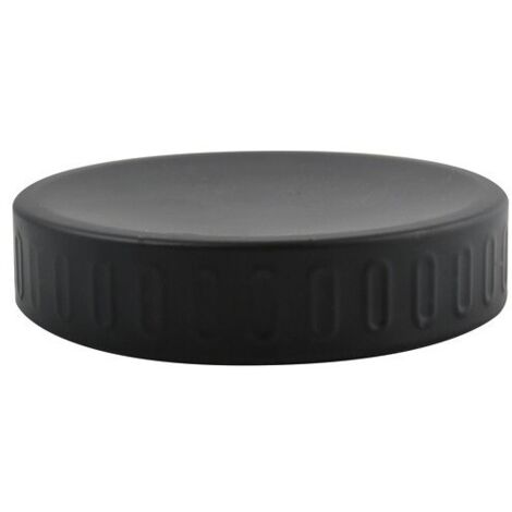 Jabonera HABANA Acero Negro MSV
