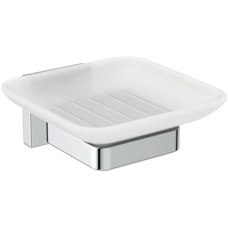 Jabonera IOM SQUARE chrome IDEAL STANDARD