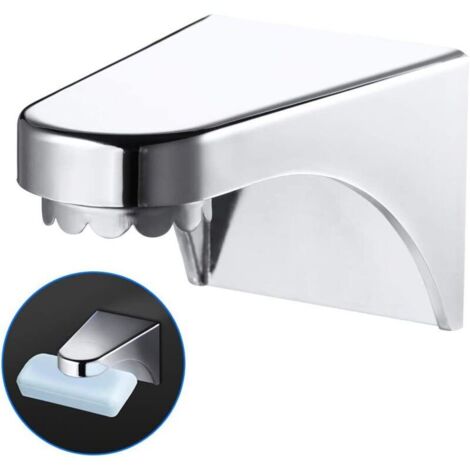Jabonera magnética de ABS, soporte de pared con adhesivo 3M, ideal para baño, cocina, fregadero y accesorios de cocina.