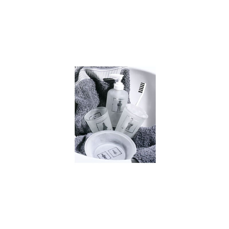 

Jabonera man&woman transparente Coram