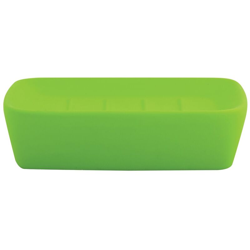 

Jabonera 'Haiti' de ceramica en color verde 11,8 x 8 x 3 cm - MSV