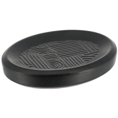 Jabonera ovalada ethnic vibes - negra - Tendance