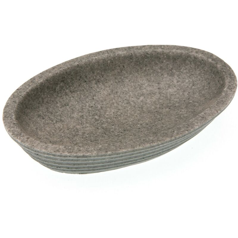 

Jabonera Poliresina Gris Claro