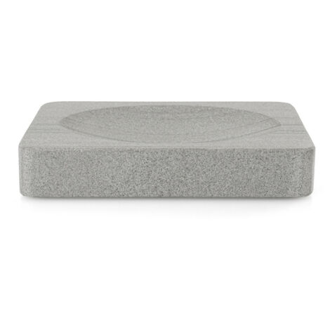 Jabonera Q-BATH PREMIUM DECOR 1536 m谩rmol gris