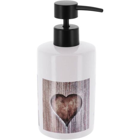 Jabonera redonda impresa dolomita 320 ml - love - Tendance