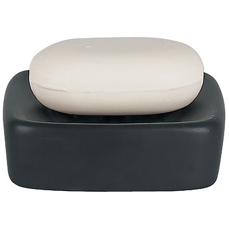 

Jabonera 'Retro' de gres en color negro 3,5 x Ø10,5 cm - Spirella