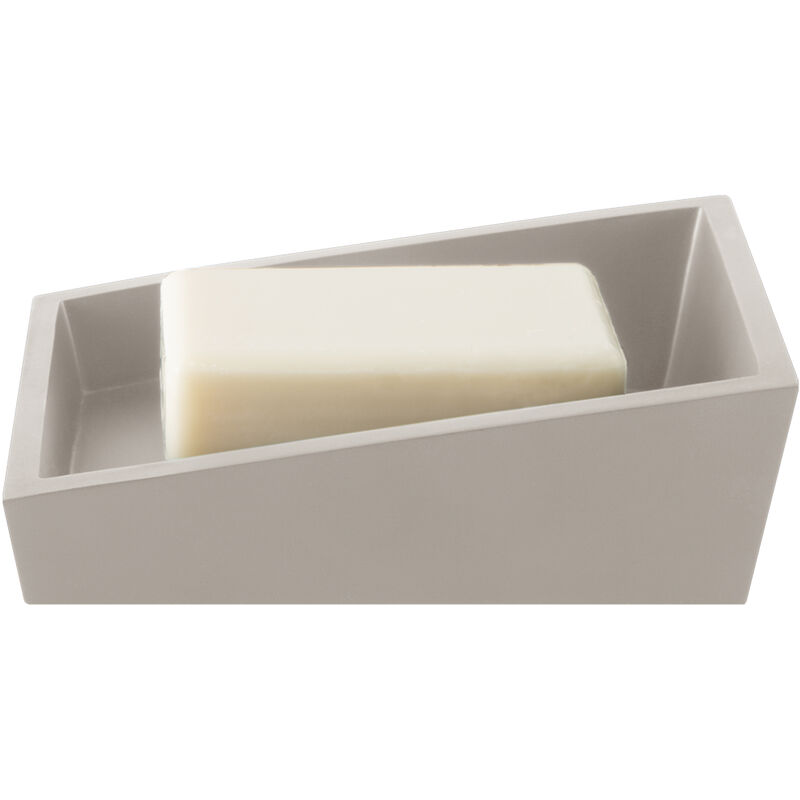 

Jabonera 'Yoshi' de poliresina en color beige 13,4 x 9,2 x 4,3 cm - Spirella