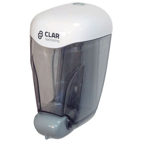 Jabonera trandy abs transparente 0,8 l 21 x 12,9 x 12,9 cm