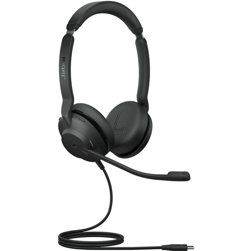 Image of 23189-999-879 Cuffia e auricolare Cuffia cablata Ufficio/Centro decall usb Tipo c Nero - Jabra
