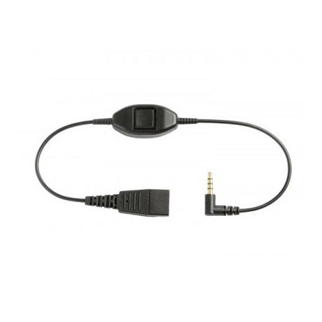 Jabra GN Jabra QD/3.5mm - QD - 3,5 mm - Male connector / Female connector - Noir (8800-00-103)